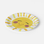 Zonneschijn papier bord (Gekanteld)