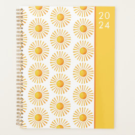 Zonneschijn patroon 2024 planner