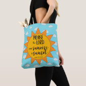 Zonneschijn Prijs de Heer Tote Bag (Dichtbij)