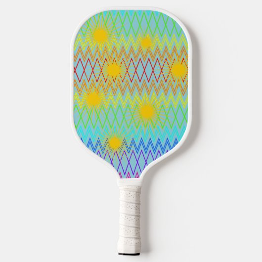 Zonneschijn retro rackets (Achterkant)