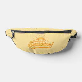 Zonneschijn serveren | Pickleball Tennis Volleybal Heuptasje