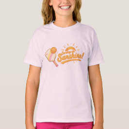 Zonneschijn serveren | Zonnige Pastel Pickleball K T-shirt