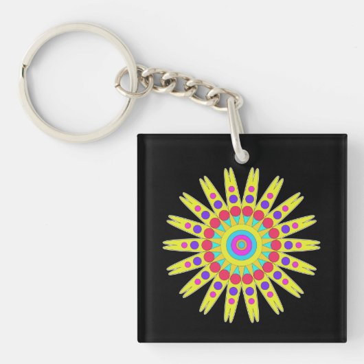 Zonneschijn Sleutelhanger (voorkant)