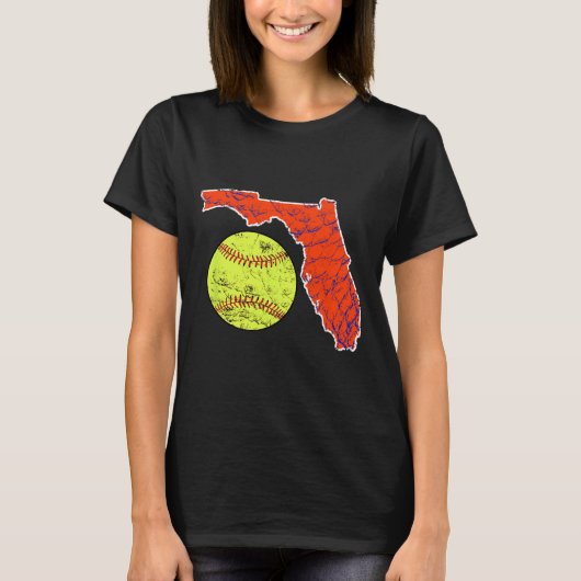 Zonneschijn Staat Florida Zachte T-shirt (Voorkant)