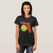 Zonneschijn Staat Florida Zachte T-shirt (Voorkant volledig)