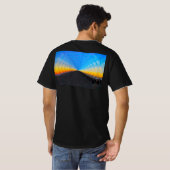 Zonneschijn Strand T-shirt (Achterkant volledig)