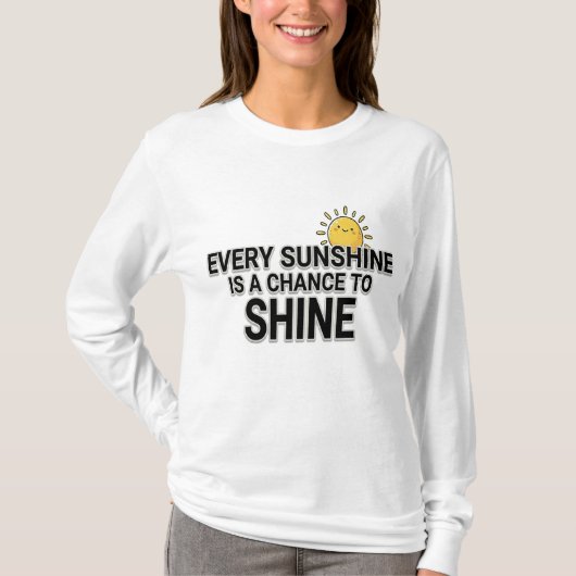 Zonneschijn T-shirt (Voorkant)