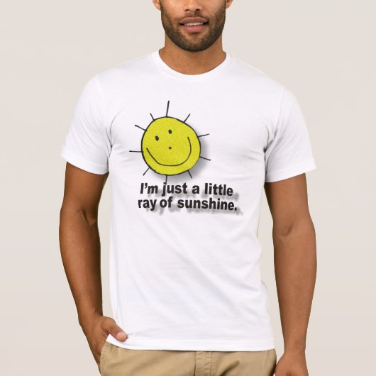 zonneschijn t-shirt (Voorkant)