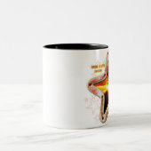 Zonneschijn Tweekleurige Koffiemok (Center)