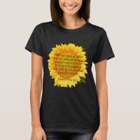 Zonneschijn van hoop: Romeinen 15:13 T-shirt