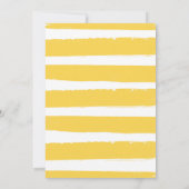 Zonneschijn Verjaardagsfeest Geel Onze Kleine Zonn Kaart (Achterkant)