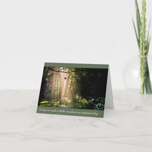 Zonneschijn voor de Dag van de Behandeling van Kan Kaart (Voorkant)