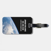 Zonneschijn voor de Golf van St. Lawrence in Canad Bagagelabel (Achterkant horizontaal)