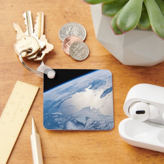 Zonneschijn voor de Golf van St. Lawrence in Canad Sleutelhanger (Bureau)