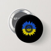 Zonneschijn voor Oekraïense vrede Ronde Button 5,7 Cm (Voorkant /achterkant)