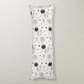 Zonneschijn, Wolken, Moons en Sterren Lichaamskussen (Achterkant (Verticaal))