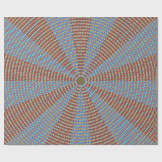 Zonneschijnpatroon cadeaupapier (Vlak)