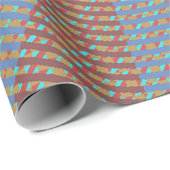 Zonneschijnpatroon cadeaupapier (Rol Hoek)