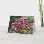  zonneschijntuin Art Birthday Kaart (Voorkant)