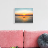 Zonneschilderdoek, acrylschilderdoek canvas afdruk (Insitu (Woonkamer))