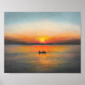 Zonneschilderdoek, acrylschilderdoek poster (Voorkant)