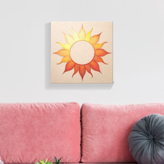 Zonneschilderij Canvas Afdruk (Insitu (Woonkamer))