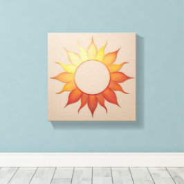 Zonneschilderij Canvas Afdruk