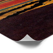 Zonneschilderij, fijn kunstschilderij poster (Hoek)