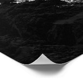 Zonneschilderingen op bergen poster (Hoek)