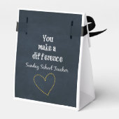 Zonneschoolleraar Bedankdoosjes (Achterkant)