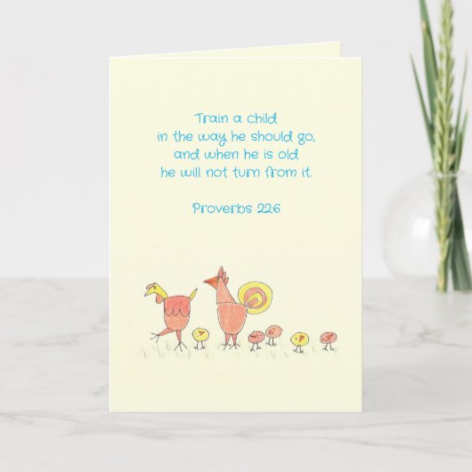 Zonneschoolleraar Hartelijk dank Bedankkaart (Voorkant)