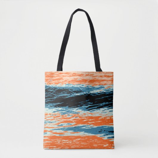 Zonneset/oceaan/golf/Zee Tote Bag (Voorkant)