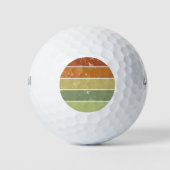 Zonneset voor drukremmen golfballen (Voorkant)