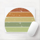 Zonneset voor drukremmen muismat (Met muis)