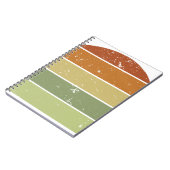 Zonneset voor drukremmen notitieboek (Linkerzijde)