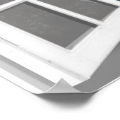 Zonnesetscène, Uitzicht 3D Poster (Hoek)