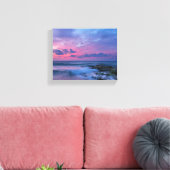 Zonnesetschilderafdrukken Canvas Afdruk (Insitu (Woonkamer))