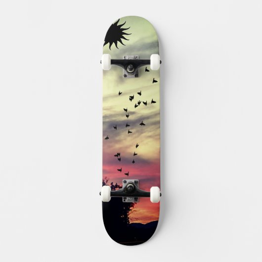 Zonneskateboard Persoonlijk Skateboard (Voorkant)