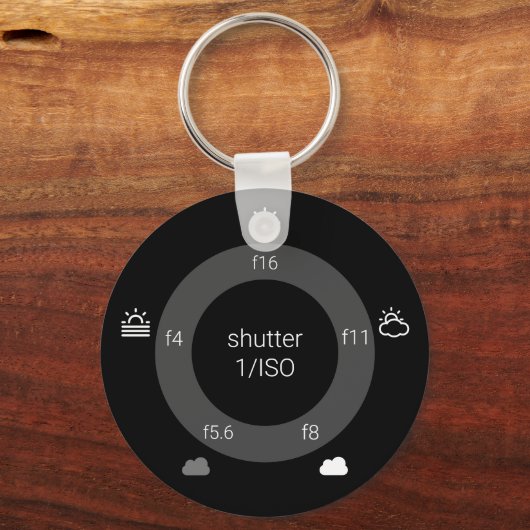 Zonnesleutelring 16 sleutelhanger (Voorkant)