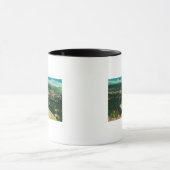 Zonnesnelweg die Spokane vanuit het westen binnenk Mok (Midden)