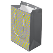 Zonnespatten Polkadotpatroon Medium Cadeauzakje (Voorkant Gekanteld)