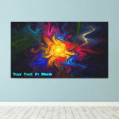 Zonnespectrum Canvas Afdruk (Insitu (Houten vloer))