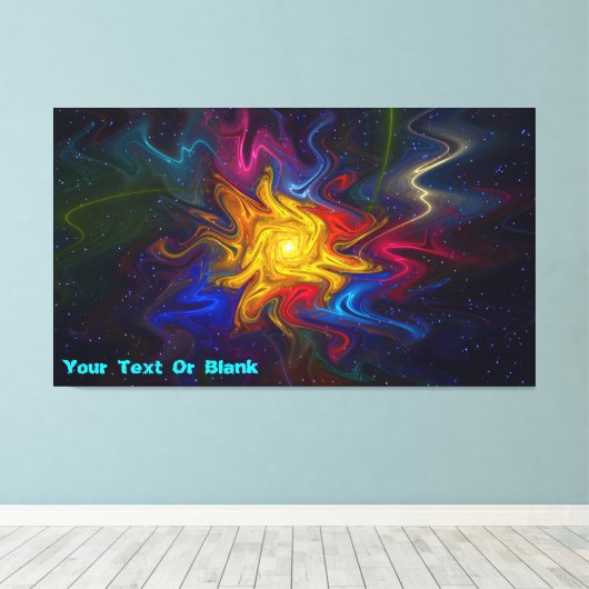 Zonnespectrum Canvas Afdruk (Insitu (Houten vloer))