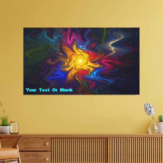 Zonnespectrum Canvas Afdruk (Insitu (Woonkamer))