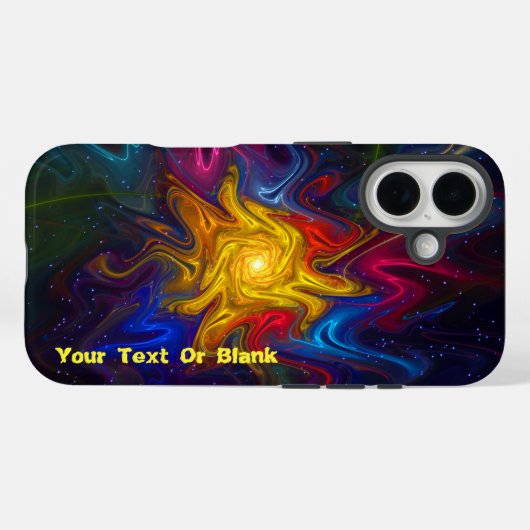 Zonnespectrum Case-Mate iPhone Case (Achterkant (horizontaal))