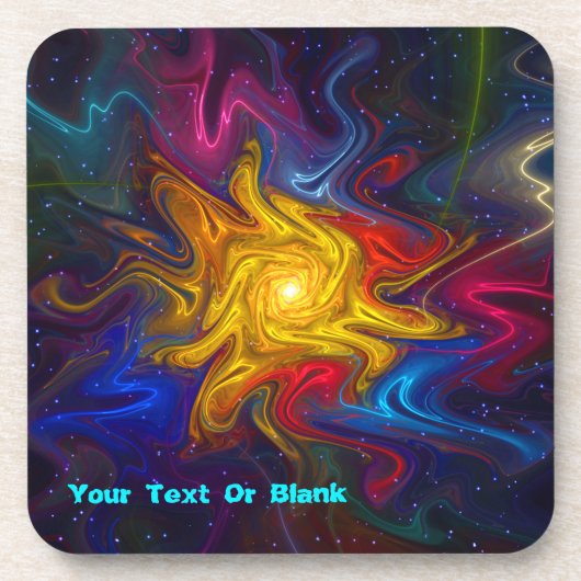 Zonnespectrum Drankjes Onderzetter (Voorkant)