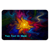 Zonnespectrum Magneet (Horizontaal)