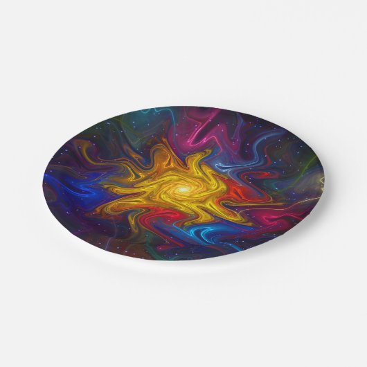 Zonnespectrum Papieren Bordje (Gekanteld)