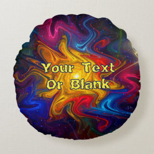 Zonnespectrum Rond Kussen