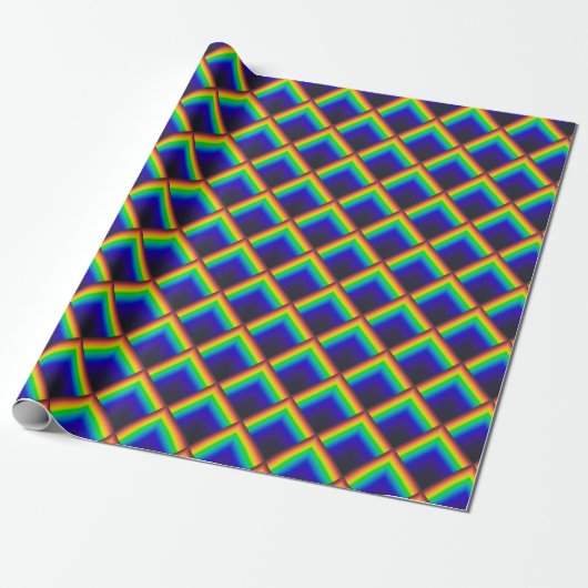 Zonnespectrumschalen Cadeaupapier (Uitgerold)